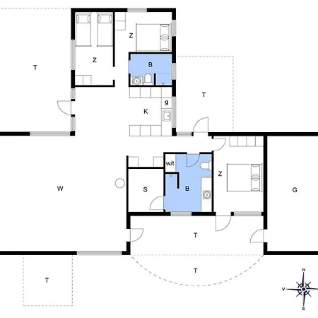 Bl216-saltum-svendborgvej-25 別荘